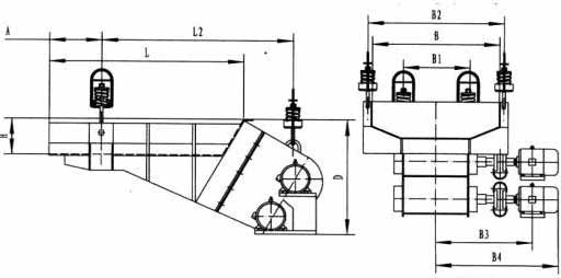 電機(jī)振動(dòng)給料機(jī)外形尺寸